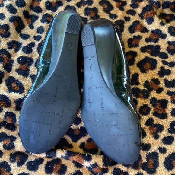 BCBG Patent Leather Wedges - Picture 5 of 6